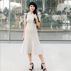 Rachel Parcell Midi Sweater Dress